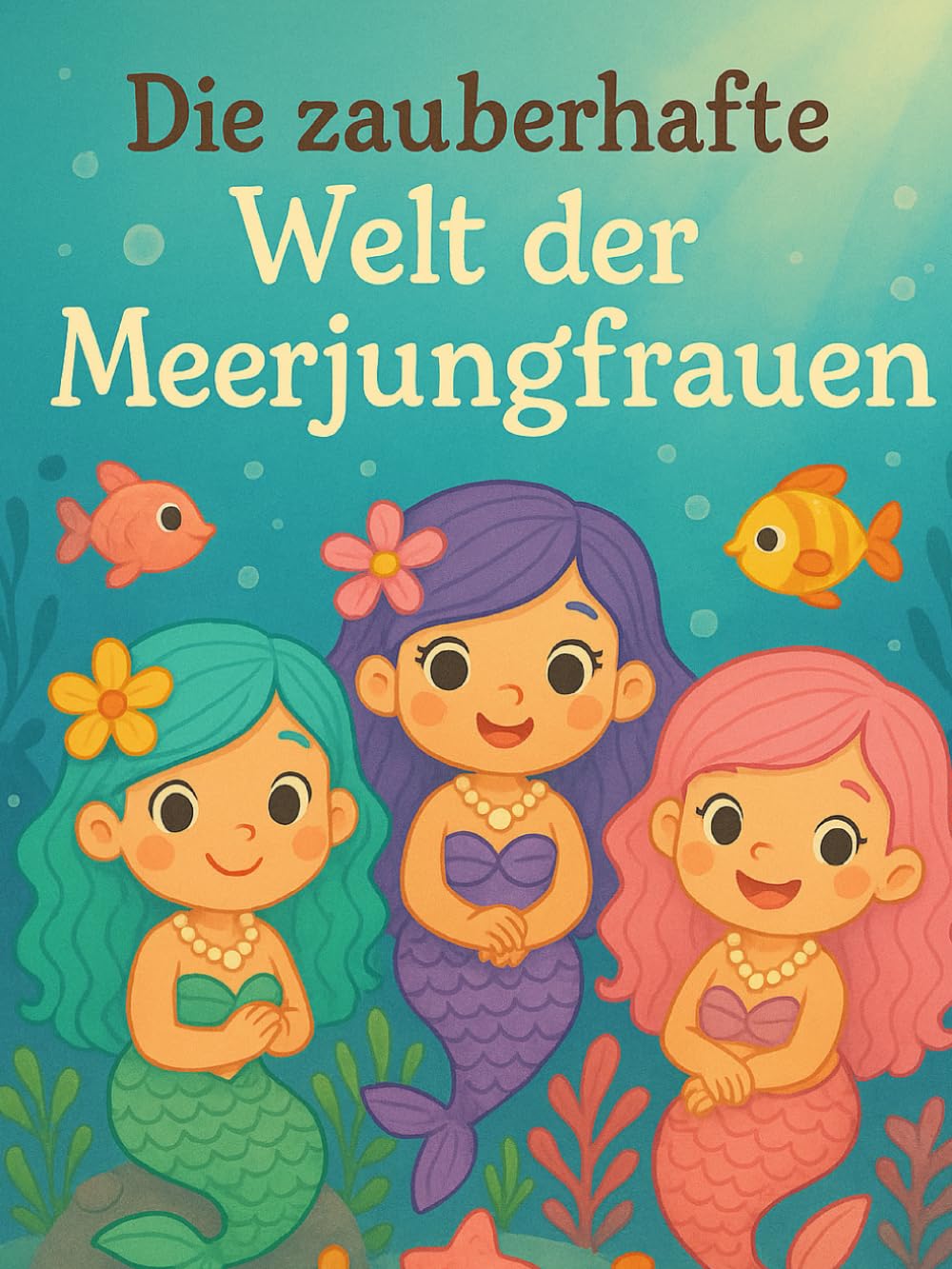 Die zauberhafte Welt der Meerjungfrauen: Ein liebevoll illustriertes Kinderbuch mit 10 fantasievollen Meerjungfrauen-Geschichten