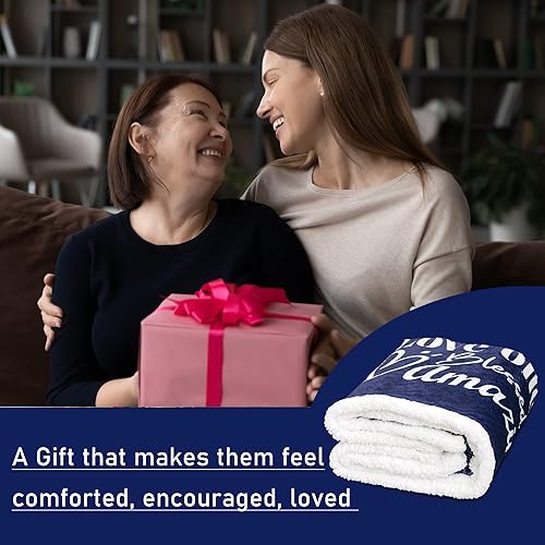 Miniatura 5 de Piwaka Manta cristiana  Regalo religioso para mujeres con fe, esperanza, mensajes de amor, manta inspiradora de forro polar esponjoso, decoración