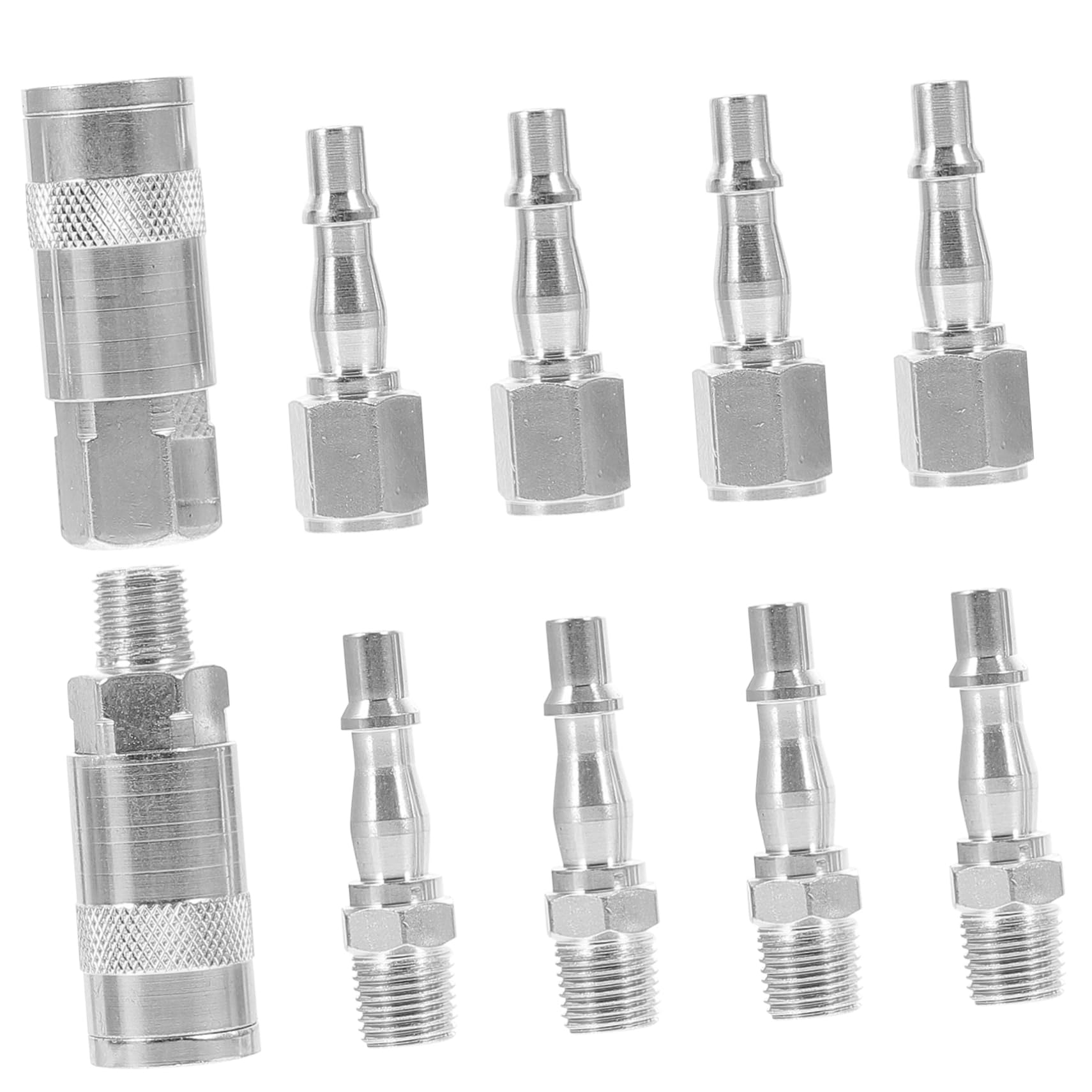 Raccord tuyau air à sertir SHINEOFI avec embout cannelé anti-fuite