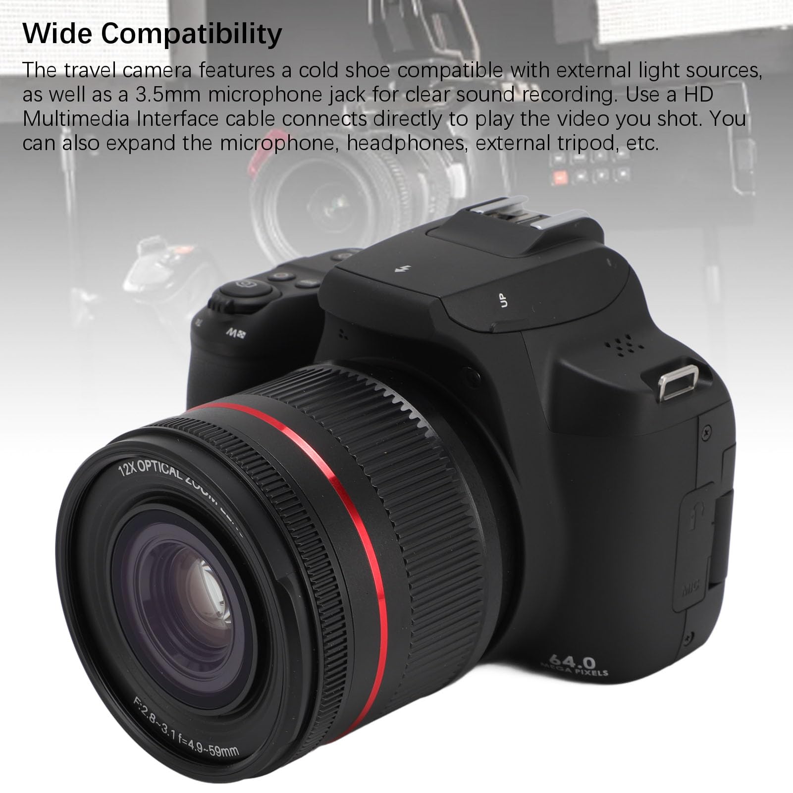 Amazon.com : Digital Camera, 4K 64MP Auto Focus Digital Camera