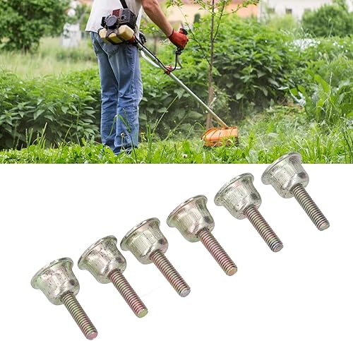 Miniatura 2 de 6 unids motosierra freno mango tornillo aluminio M4 MS260 motosierra cortador piezas tornillo para Stihl 024 026 césped herramientas, Jardín