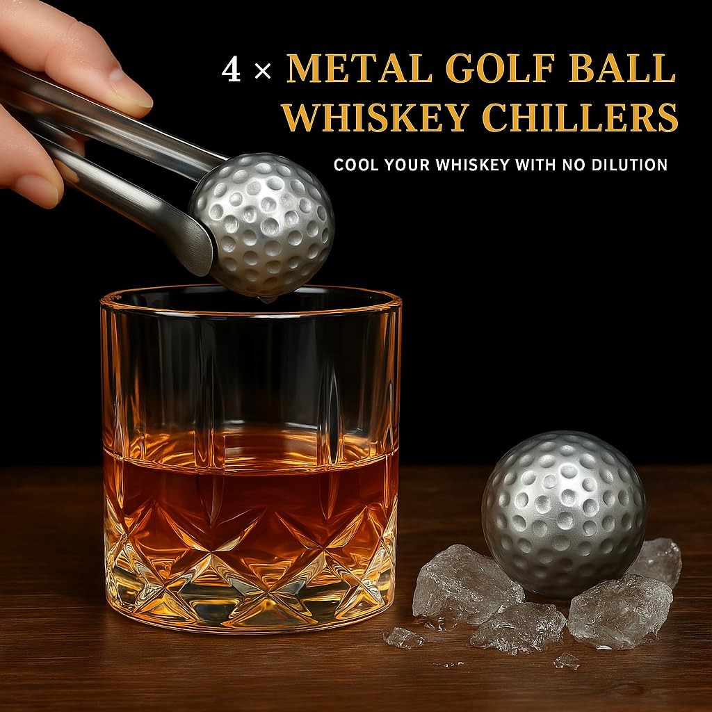 Fine Bleded Scotch whiskeyゴルフボール型陶器6個セット Amazon.co.jp: The Wine Savant ゴルフボール型 ステンレススチール