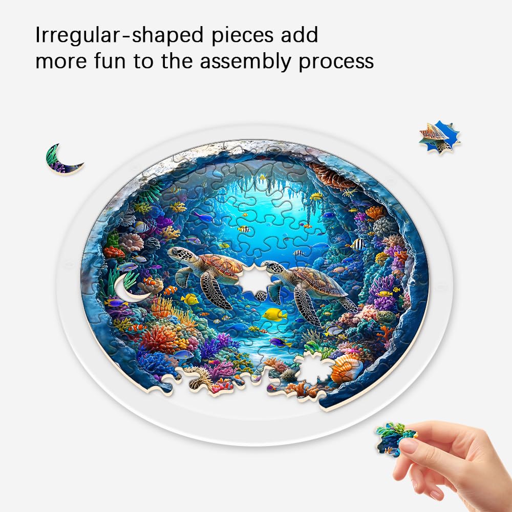Acrylic Jigsaw Puzzle Suncatcher - Stained Glass Decor -2