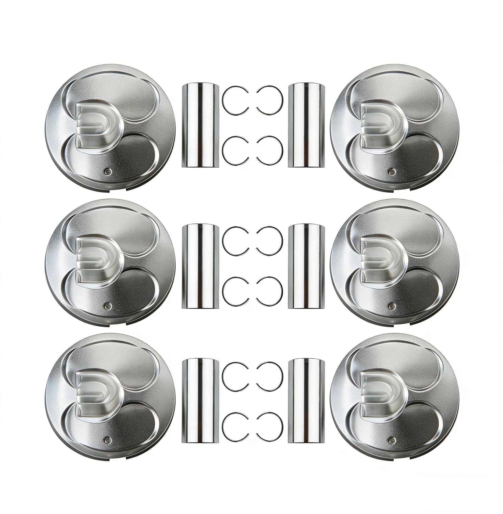 Piston and Ring Kit 3.6L STD Compatible with Buick Allure: 2010/Enclave: 2009-2017/LaCrosse: 2010-2012 Fits Cadillac CTS: 2008-2012, 2014/STS: 2008-2011 Replaces 12616971, 12616972, 12566186, 12616973