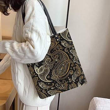 Amazon.co.jp: ペイズリー柄 レディース レザーショルダーバッグ