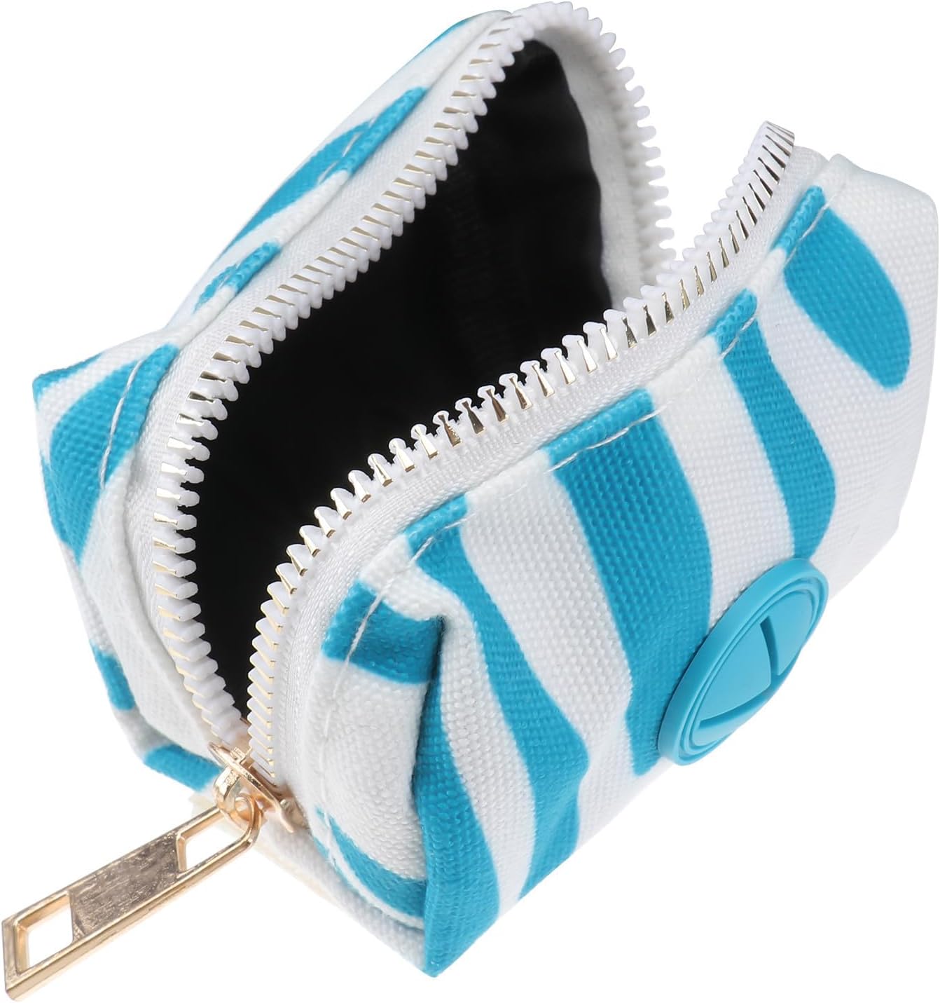 Pet Dog Waste Bag Dispenser Pouch Made of Sturdy Oxford Cloth, Easy to Attach and Secure Attachment, for Outdoor Walking, Running, or Attaching to Harness or Running Belt