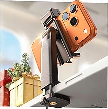 LISEN Travel Essentials Airplane Phone Holder (LED) Travel Funny Gifts for Mens Stocking Stuffers White Elephant Gifts Who Have Everything Cool Gadgets Accessories Selfie Photography Happy New Year