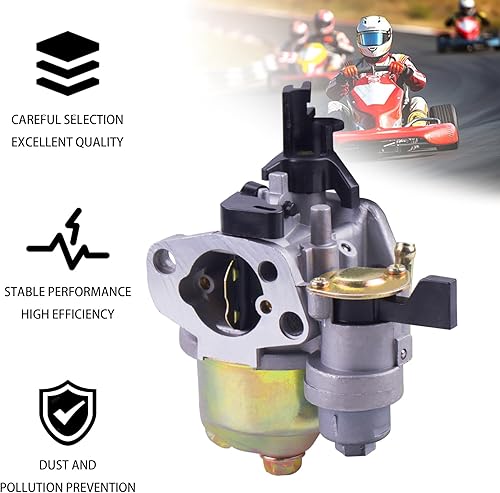 Vista 4 de Kit de piezas de alto rendimiento Predator 212 Carburador principal para Coleman CT200U CT200U-EX BT200X KT196 GX160 GX200 Carb 196cc 6.5 Hp Motor