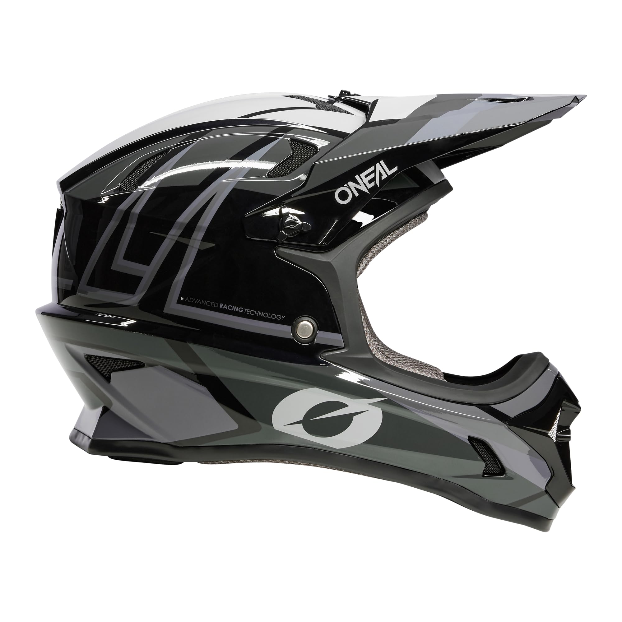 O'NEAL | Casco de Bicicleta de montaña Fullface | MTB DH Downhill FR Freeride | Carcasa ABS, Cierre magnético, supera la Norma de Seguridad EN1078 | Casco SONUS | Adulto