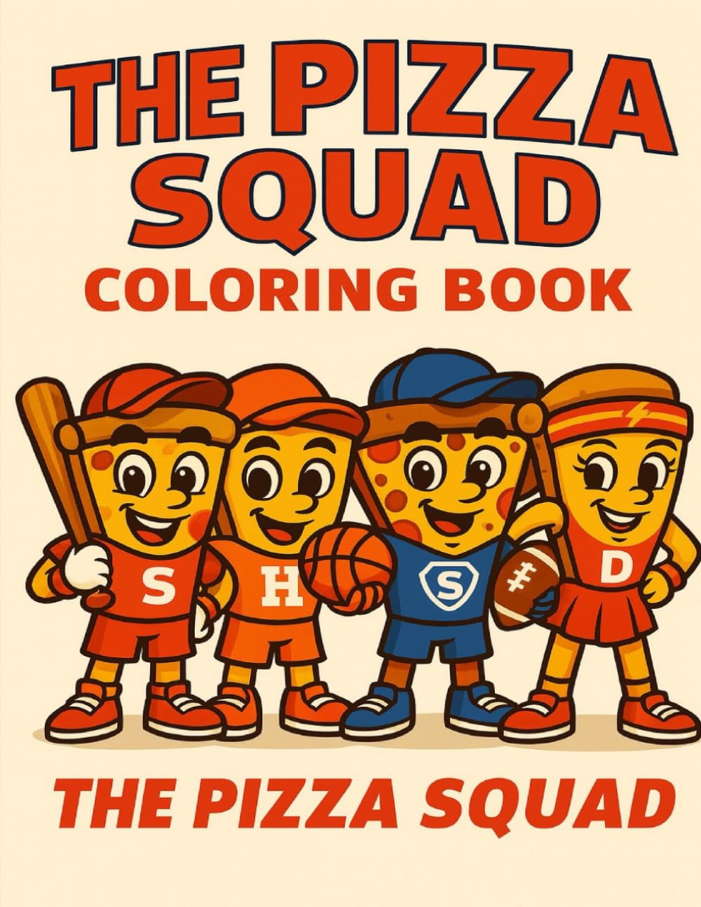 The Pizza Squad Coloring Book