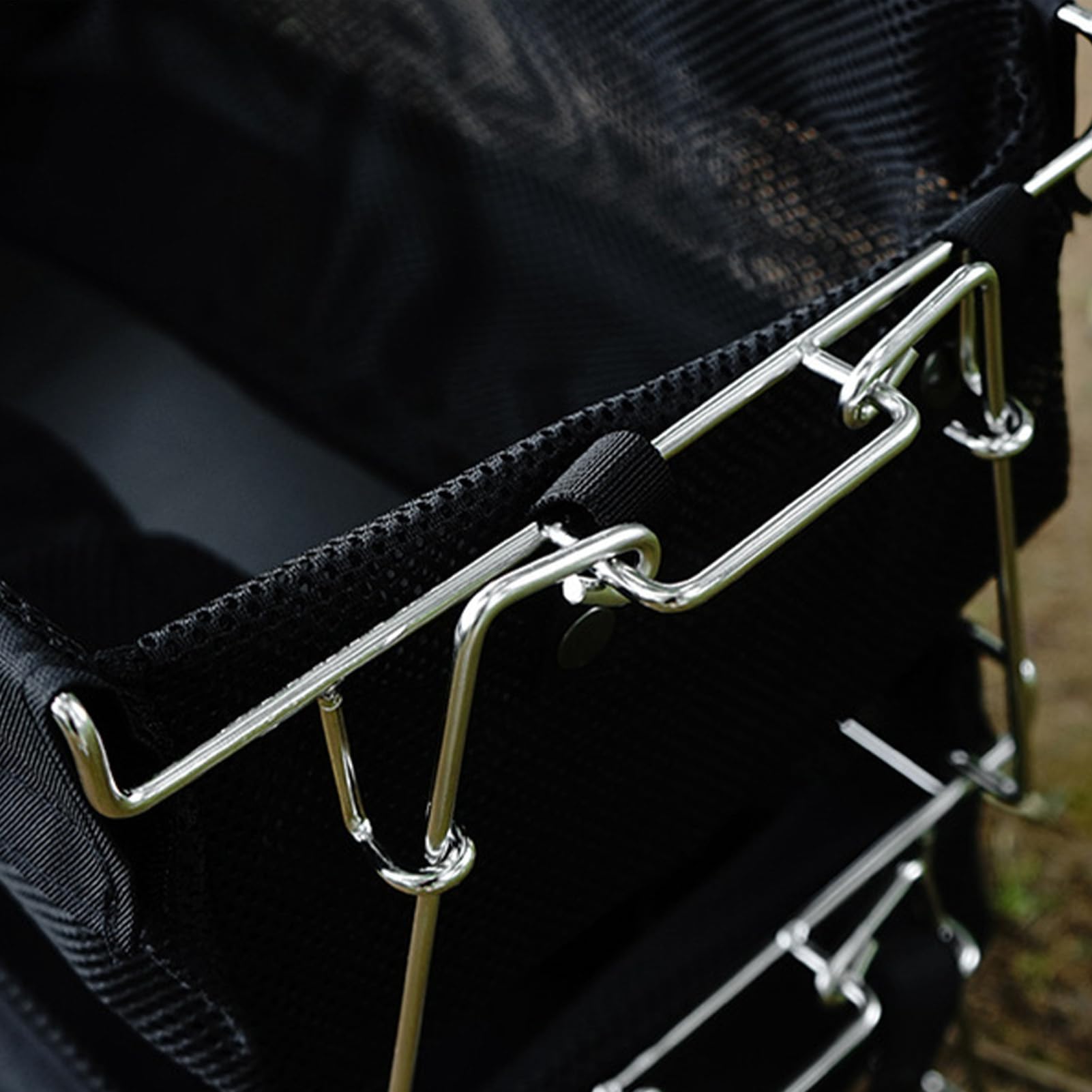 Cestas de almacenamiento plegables, bolsa portátil para almacenamiento de mesa de viaje, ideal para mujeres y hombres, contenedor de transporte de camping al aire libre, versátil y ahorra espacio