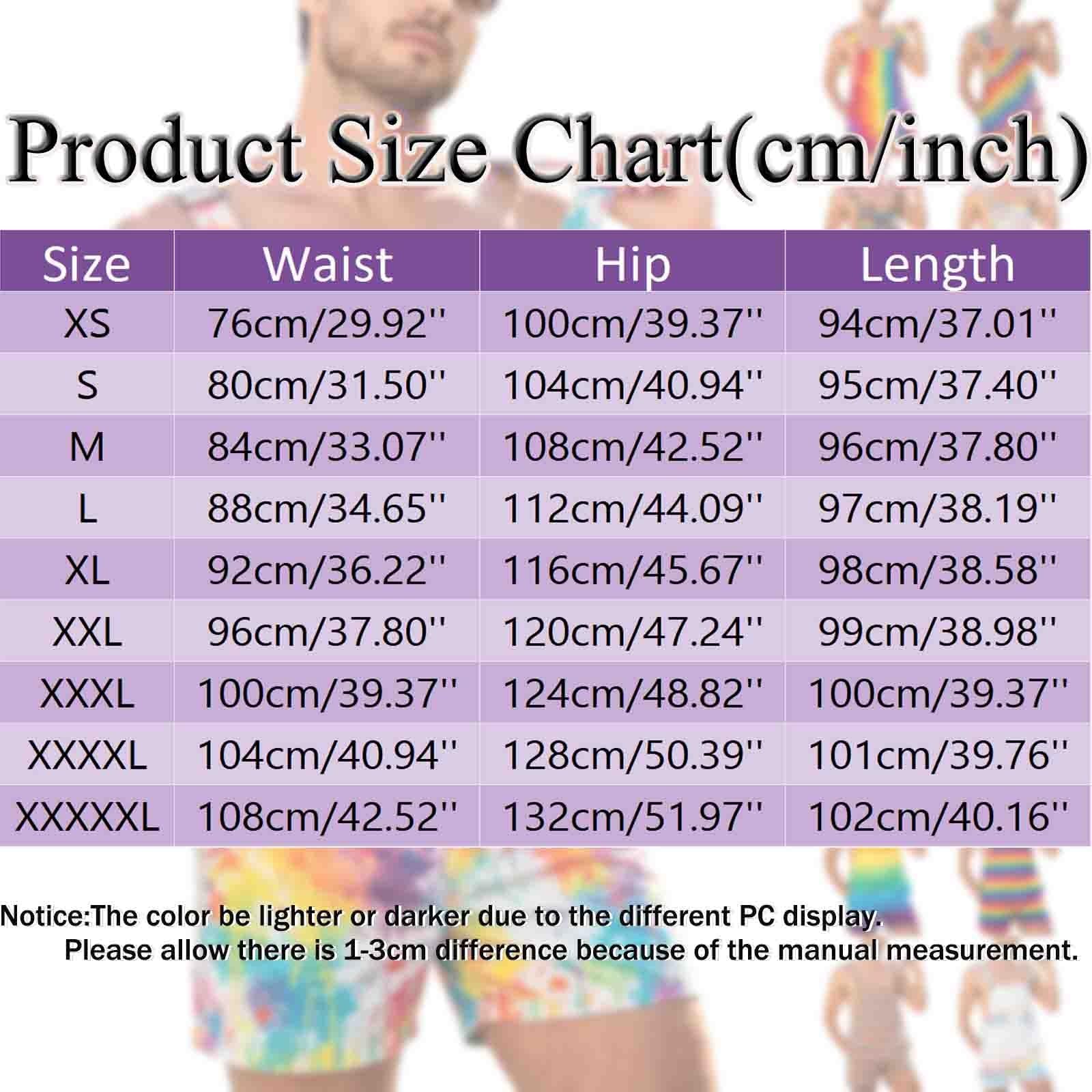 Salopette courte pour homme, vêtements arc-en-ciel, multicolore, imprimé arc-en-ciel, jambe droite, pantalon de travail avec poches, fête, carnaval, costume hippie, streetwear, salopette