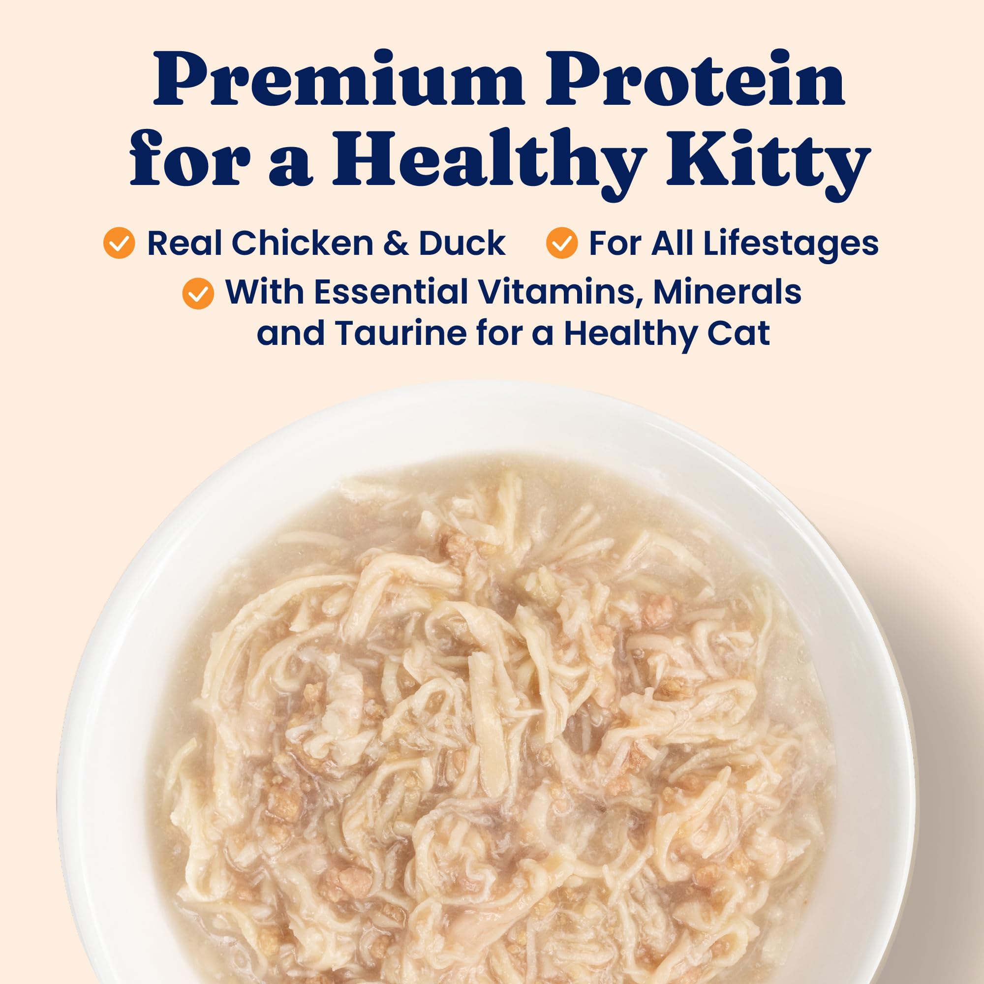Amazon.com : Solid Gold Wet Cat Food Shreds in Gravy - Healthy Canned Cat  Food Made w/Real Chicken & Duck Shreds, Vitamins & Minerals - Grain Free &  Gluten Free Canned Meals