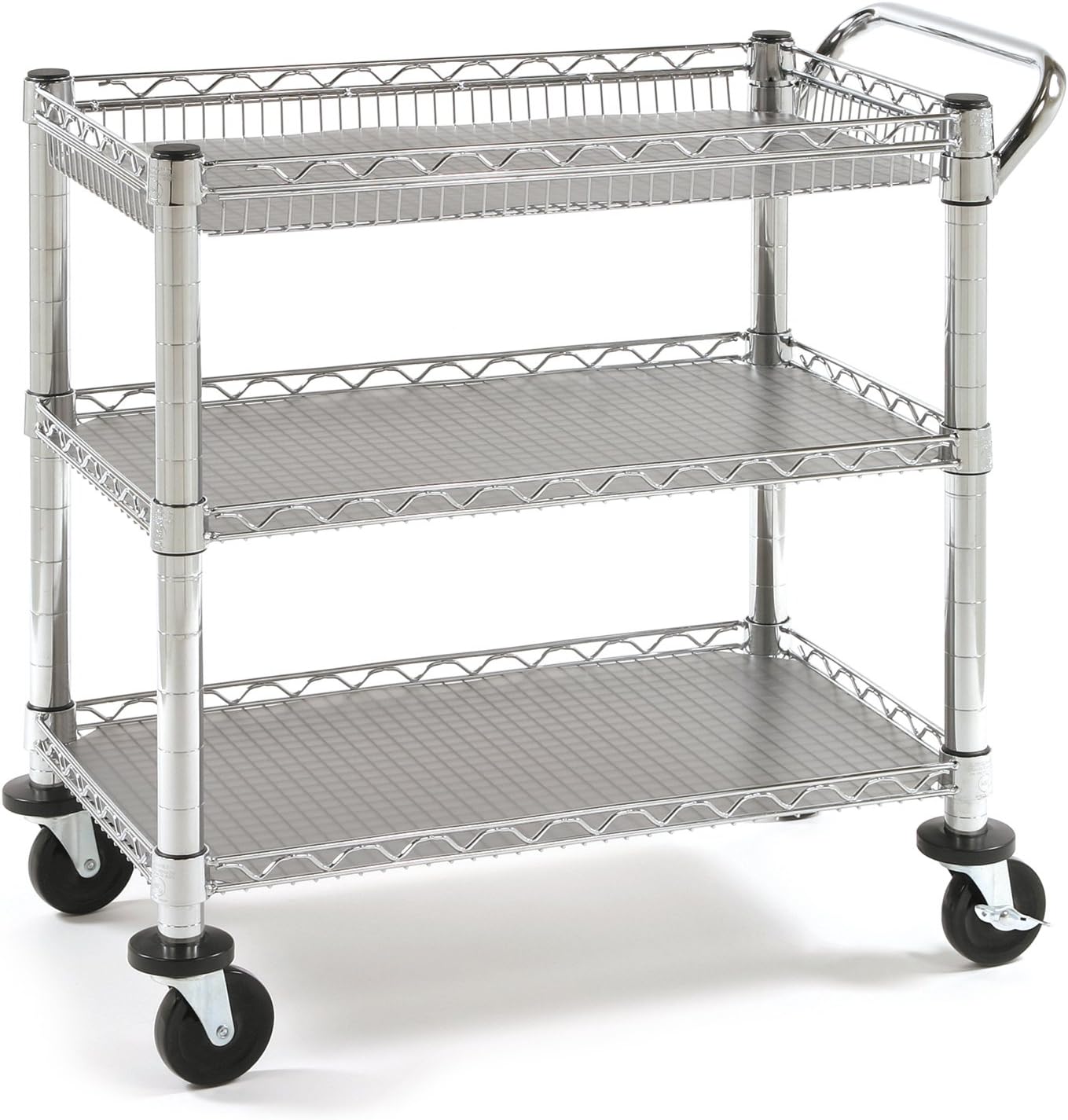 Seville Classics Heavy-Duty Commercial-Grade Utility Cart, NSF Listed