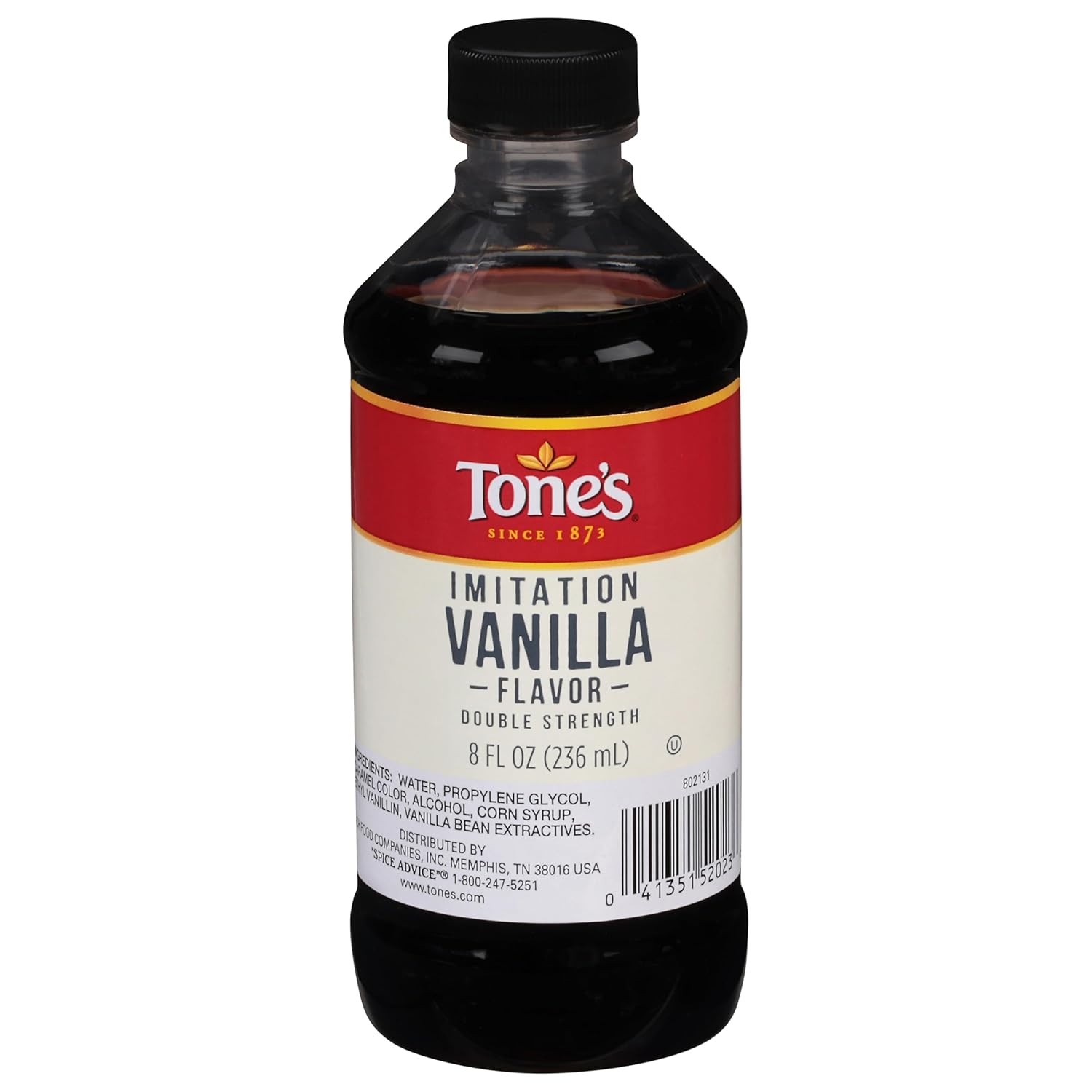 Tone's Imitation Vanilla Extract, 8.00 Ounces