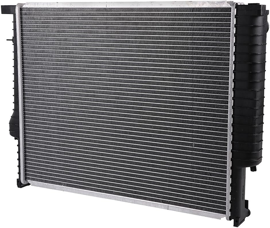 Radiator Compatible with for BMW 323i 2.5L 1999-2000 for BMW 323is 2.5L 1998-1999 for BMW 325i 2.5L 1992-1995 Automotive Replacement Engine Radiators Replace 1841 2526