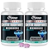 Creatine Chews Tablets for Men & Women, Creatine Monohydrate, 99% Absorption with Liposomal & Micronized, 60 Servings
