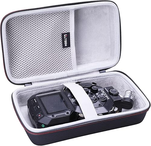 L LTGEM Estuche de almacenamiento EVA para Zoom H8 de 12 pistas/Tascam Portacapture X8 Portátil Práctico Grabador - Bolsa de transporte protectora