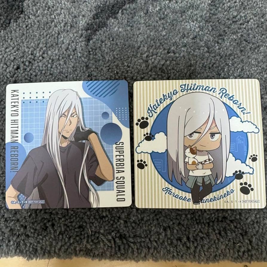 家庭教師ヒットマンREBORN スクアーロ コースター Amazon.co.jp: 家庭教師ヒットマンREBORN コースターS・スクアーロ D