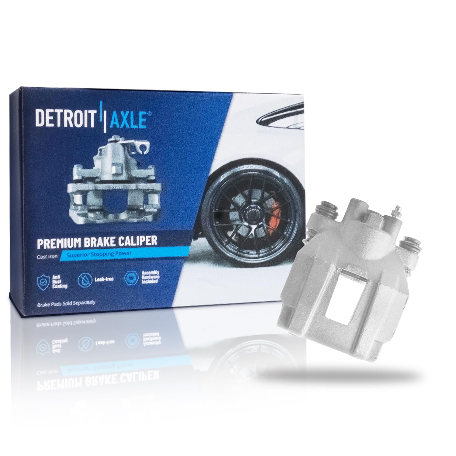 Detroit Axle - Rear Left Brake Caliper for Mercedes-Benz ML320 ML350 ML430