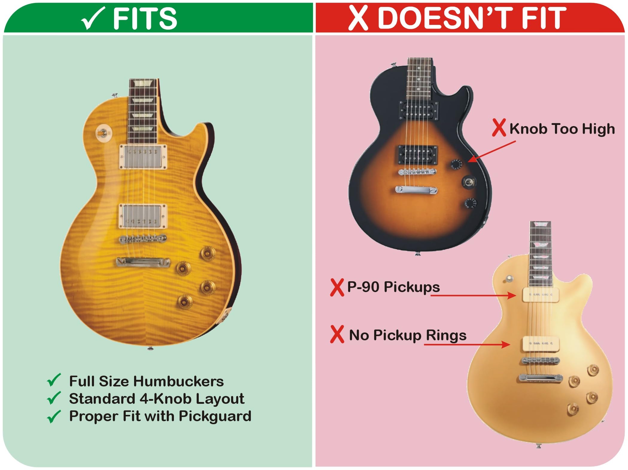 Amazon.com: Screwless - No Drill - Pickguard Mount (with pickguard