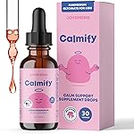 JoySpring Calmify Liquid Magnesium for Kids | Organic Chamomile & L-Theanine Supplement | Sugar-Free & Gluten-Free | Calm Support | Magnesium Glycinate