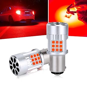 Amazon | OPPLIGHT S25ダブル LED ブレーキランプ 赤 レッド