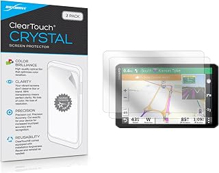 BoxWave Screen Protector Compatible with Garmin dezl OTR700 - ClearTouch Crystal (2-Pack), HD Film Skin - Shields from Scratches for Garmin dezl OTR700