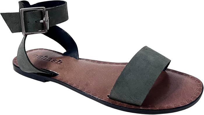 oobash Ilisha front strap buckle sandal