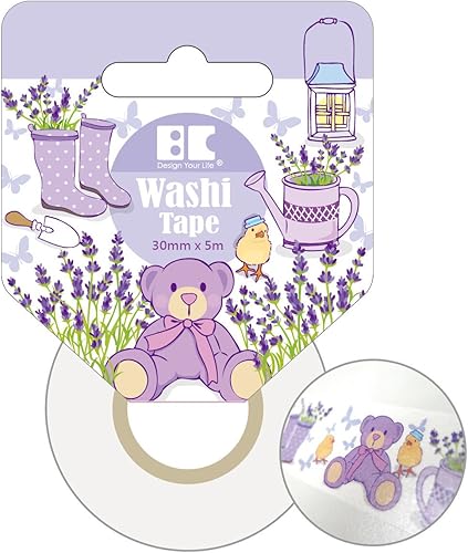 Miniatura 2 de Best Creation Cinta Washi, 1.181in16.4ft, lavanda