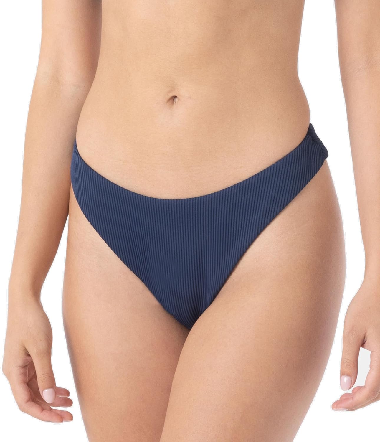 Roxy Women's Standard Bikini UPF 50+, Quick-Dry, Stretch Fabric, Swimsuit Cheeky Bottoms, Surf, Beachwear