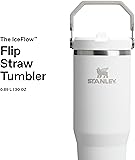 Stanley 1913 Flip Straw Tumbler Water Bottle with Straw 0.89L - Keeps Cold for 12+ Hours - Easy to Carry - Dishwasher Safe - Stainless Steel Thermal Flask - BPA-Free Travel Mug - Frost - 3