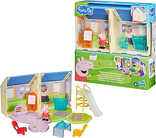 Miniatura 13 de Peppa Pig Peppa's Pop-Open Playgroup Playset con figura, juguetes preescolares para niñas y niños, niños a partir de 3 años
