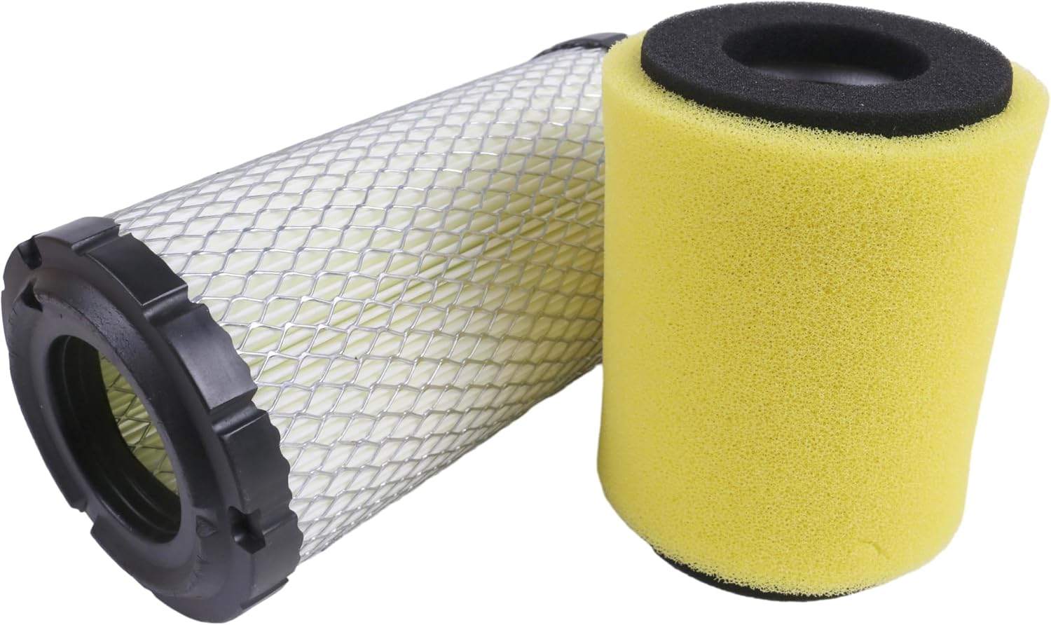New Air Filter Kit 11013-1290 11013-1263 Compatible With Kawasaki Mule 2510 3000 3010 2009-2010 4000 4010 2009-2010