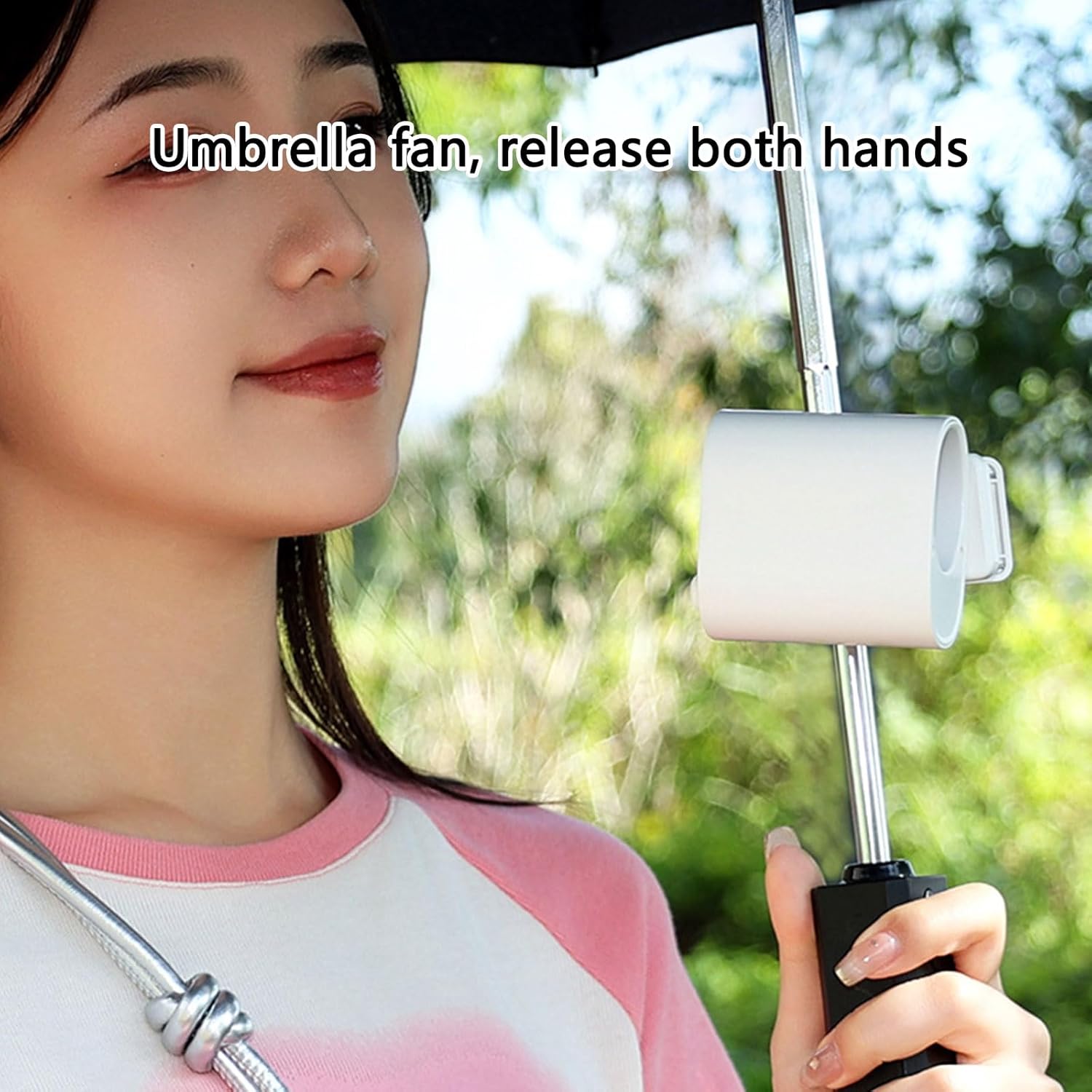 Miniature Clip Fan Portable USB Charging 100 Speeds Setting Space Saving Mounting Bracket Cooling Fan For Bedsides Desk Portable Clip