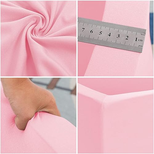 Miniatura 10 de Piscina cuadrada de espuma para niños pequeños, piscina suave de 35 x 35 x 12 pulgadas con funda extraíble, corralito de bolas de esponja