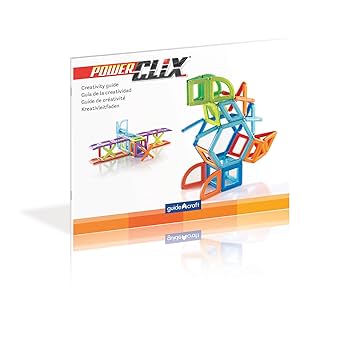パワークリックス PowerClix マグネットブロック Guidecraft Amazon.com: Guidecraft PowerClix Frames Magnetic Building