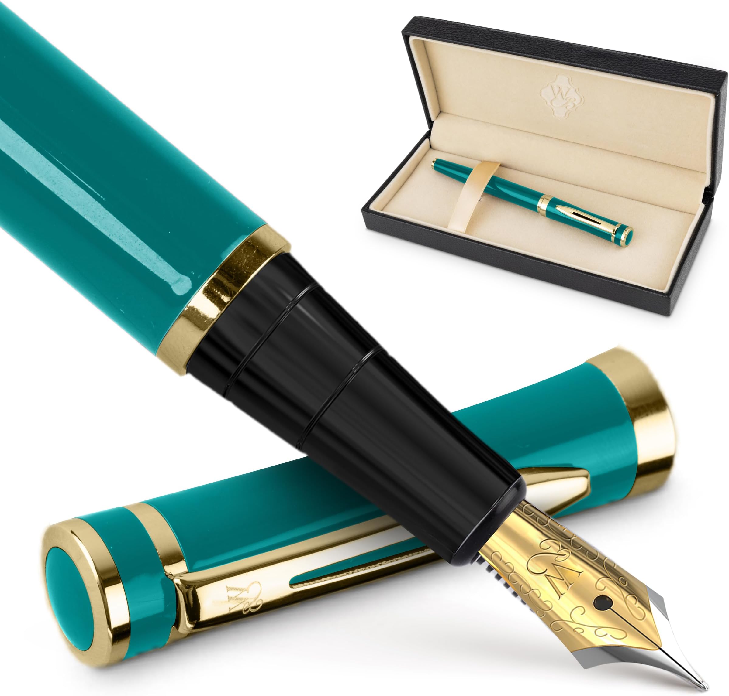 Scriveiner Füller Green - britisches Renngrün, toller Luxus