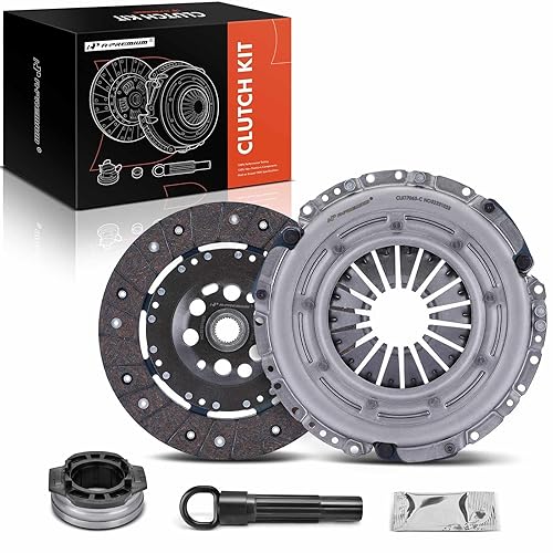 A-Premium Transmission Clutch Kit Compatible with Volkswagen Jetta 2005-2010, Golf 2010-2011, Beetle 2006-2010, Rabbit 2006-2009, 1.9L 2.5L