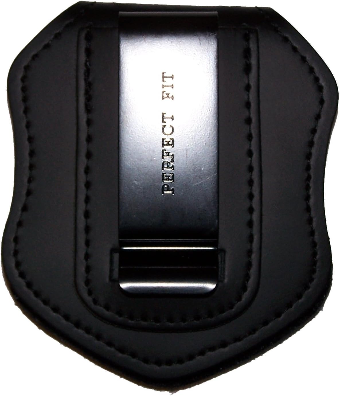 Perfect Fit Shield Wallets Cleveland Police Belt Clip Badge Holder with Pocket and Chain