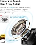 SOUNDPEATS C30 Adaptive Hybrid Active Noise Cancelling Wireless Earbuds, BT 6.0 Headphones with LDAC Hi-Res Audio, 6-Mic Windproof ENC Earphones for Clear Call, 52H, IP54, APP Control