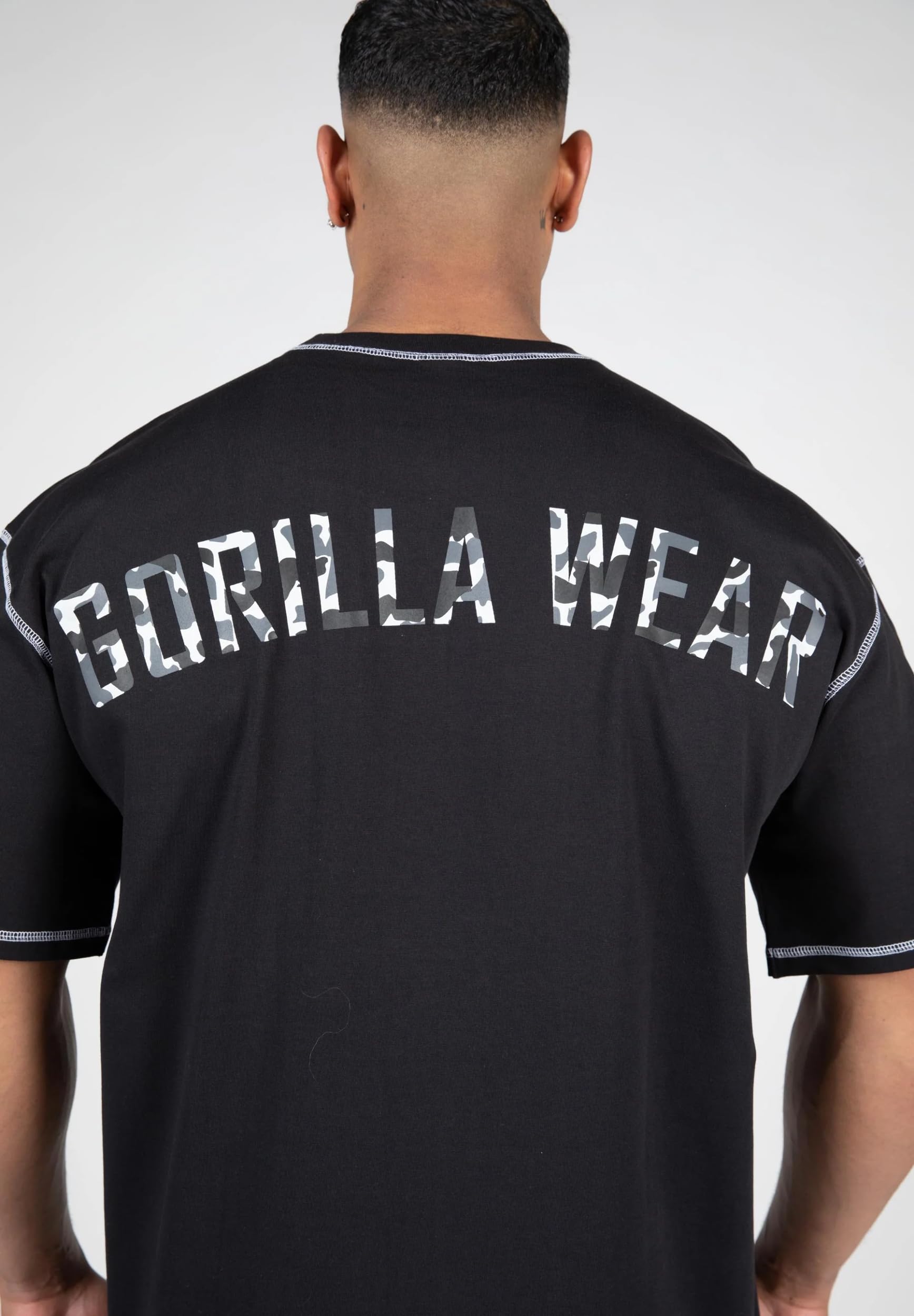 Gorilla Wear Saginaw Oversized T-Shirt - Black