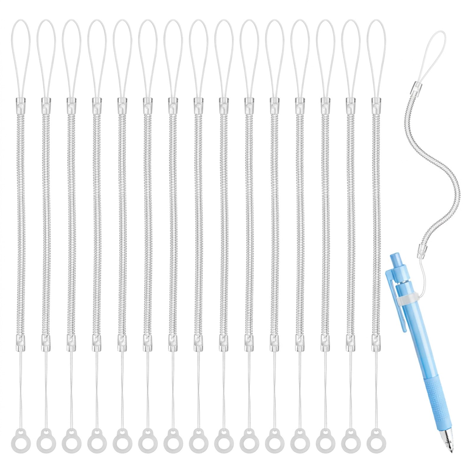Lápiz capacitivo con anillos de silicona y soporte para tableta 8