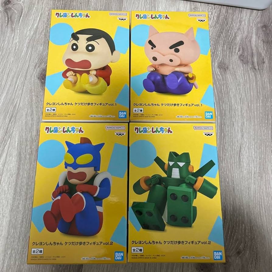 クレヨンしんちゃん フィギュア コンプセット Amazon.co.jp: クレヨン しんちゃん ケツだけ歩き隊 コンプ