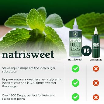 Stevia Liquid Drops, Original Flavor, 8 Fl Oz