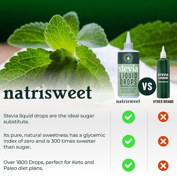 Stevia Liquid Drops, Original Flavor, 8 Fl Oz