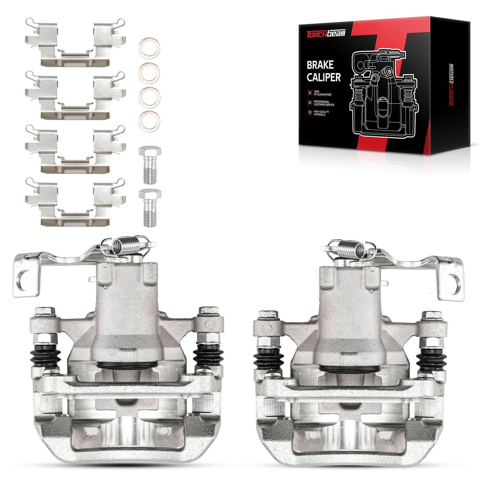 Torchbeam Rear Brake Calipers Set for Kia Forte 2014-2018