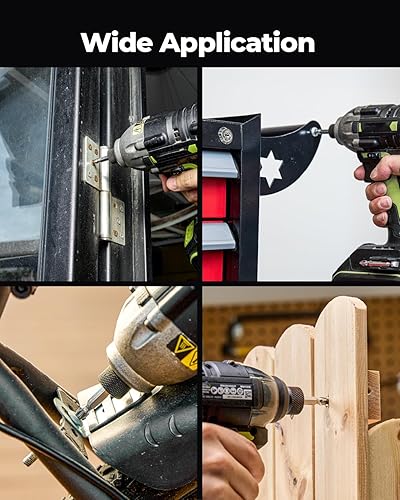 Vista 18 de toolant Puntas de destornillador Phillips antideslizantes, puntas de destornillador de impacto magnéticas antideslizantes #2 con puntas mecanizadas