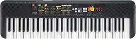 Yamaha PSR-F52 - Teclado digital portátil e compacto com 61 teclas, 144 vozes de instrumentos e 158 estilos de acompanhamento, preto