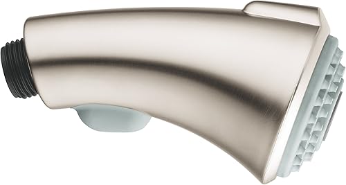 Grohe 46173EN0 BridgeFord - Pulverizador de cocina extraíble de repuesto, níquel cepillado